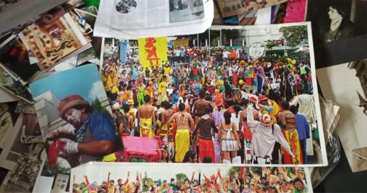 Barrio Comparsa. La memoria viva de Medellín en fotos y zancos