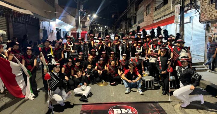 Música marcial que trasciende fronteras desde San Cristobal