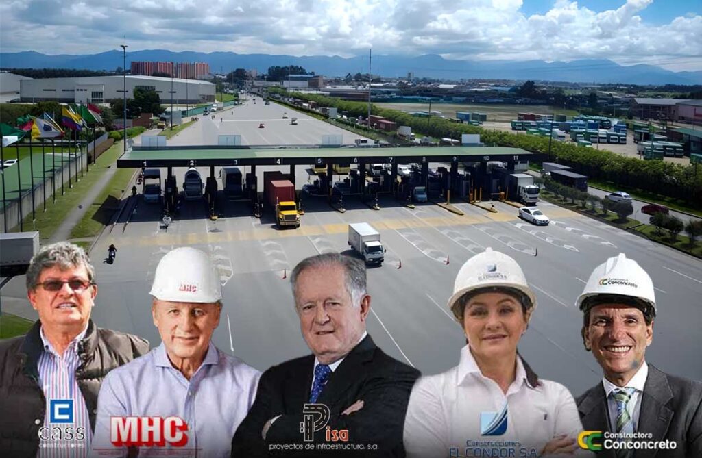 Ocho familias dominan el negocio de los peajes