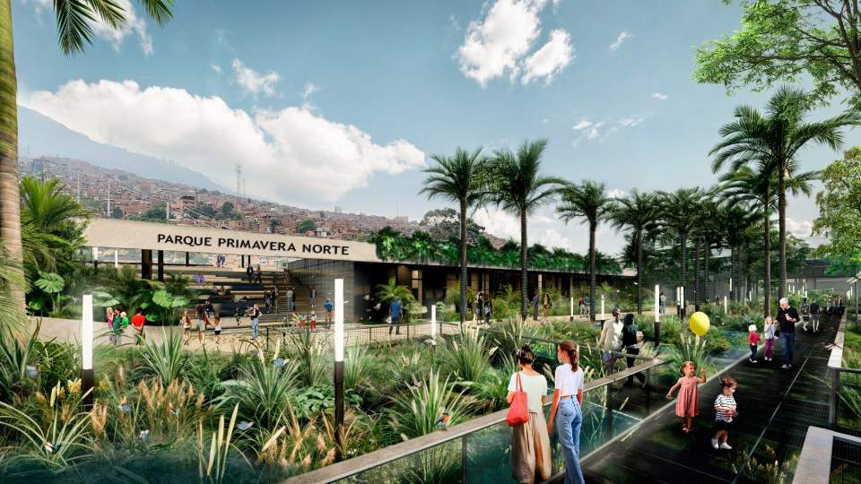 Medellín- reinventa- su- norte- con -el -Parque- Primavera- Norte