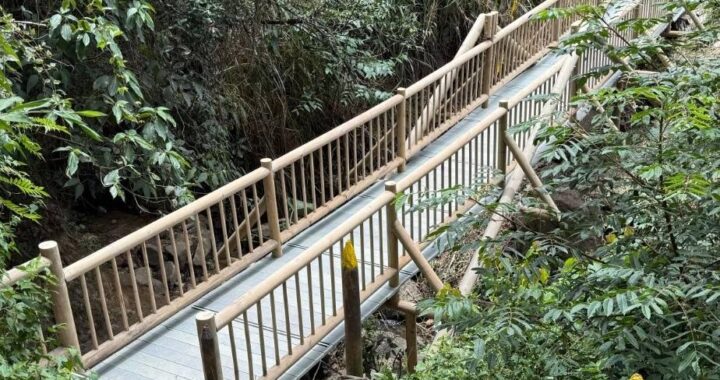 Renovación de parques infantiles y puentes peatonales en Medellín