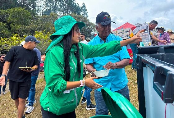 El reciclaje como motor social en el Festival del Sancocho